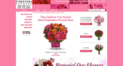 Desktop Screenshot of cheeversflowers.com